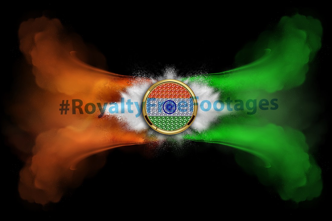 India Flag Creative Images